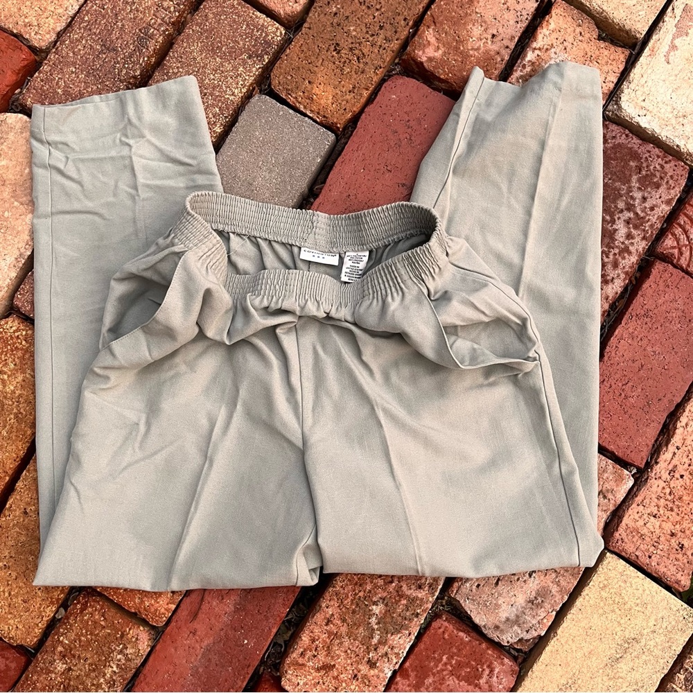 Covington Gray Elastic Waist Pants